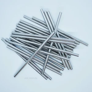 Paille droite vrac en inox à l’unité - 19,5 cm - dès 4 ans