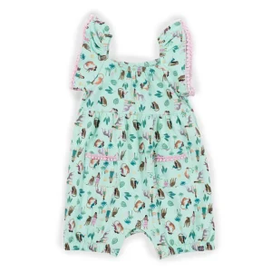 Barboteuse Nano pour bébé fille DOMPTEUSEE DE LÉOPARDS S2352-04