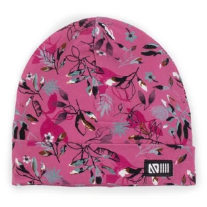 Tuque imprimé rose à motif S23TUJ262