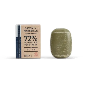 Savon de Marseille Olive 72% - Le Galet - 50 g – Ecocert – dès la naissance