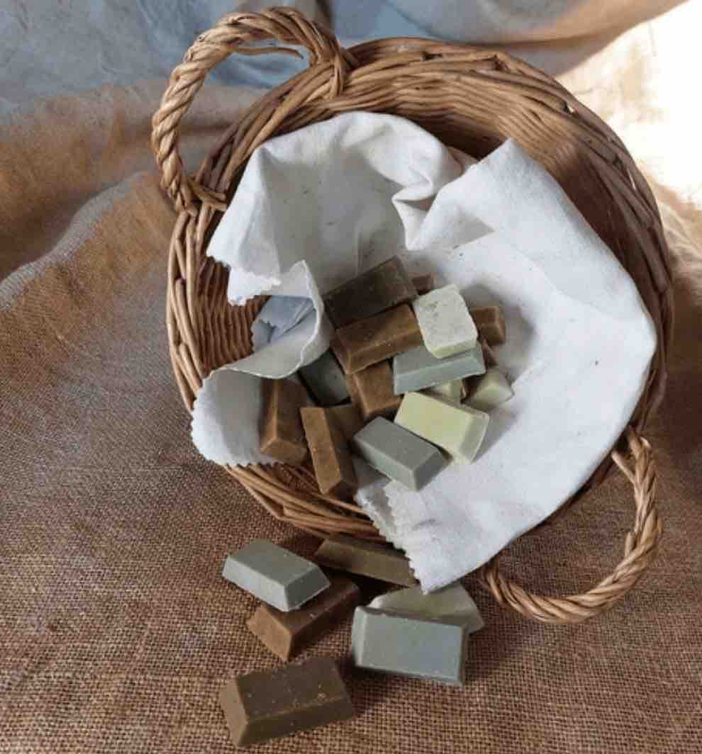 Savon & Shampoing à l’huile d’olive BIO et argile verte - vegan et Nature & Progrès – vrac 100g - dès la naissance – Image 6