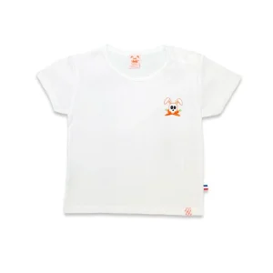 T-shirt Hotot blanc en coton bio