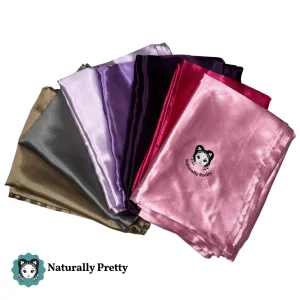 TAIE D'OREILLER EN SATIN POUR CHEVEUX TEXTURÉS