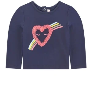 tshirt coeur arc-en-ciel Billieblush U05304